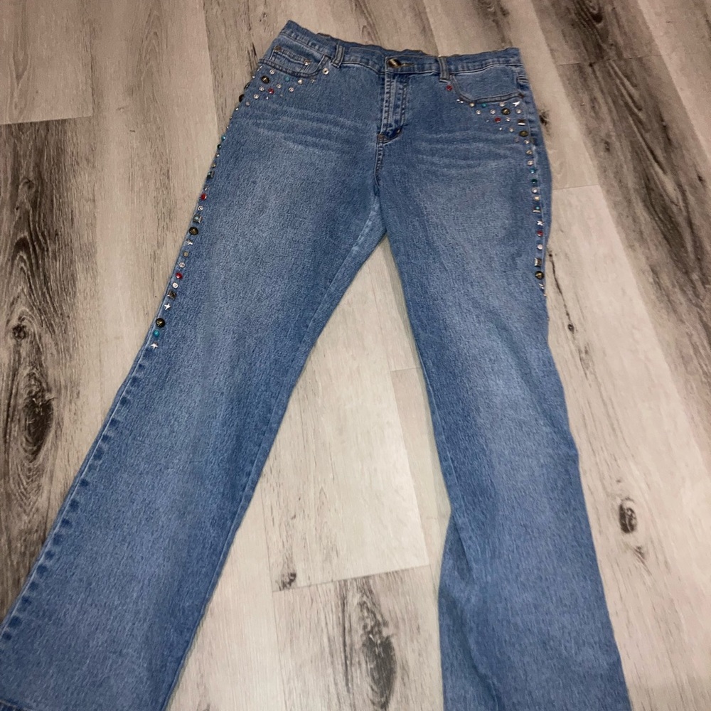 Vintage DG2 Diane Gilman Y2K jeans size “6”( more like 9-10) stretchy!!!